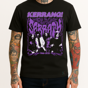 Polera Black Sabath - Back to the beginning x KERRANG